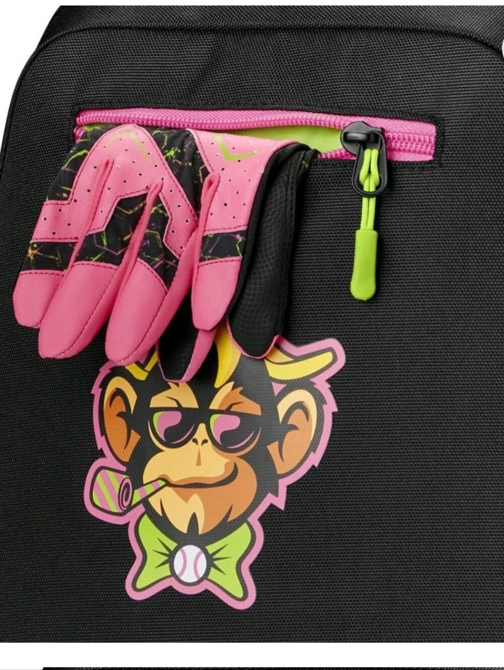 Louisville Slugger Party Animals Powerized Stick Baseball Bag - Hot Pink/Black,